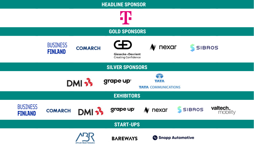 AutoTech Europe 2022 Sponsors